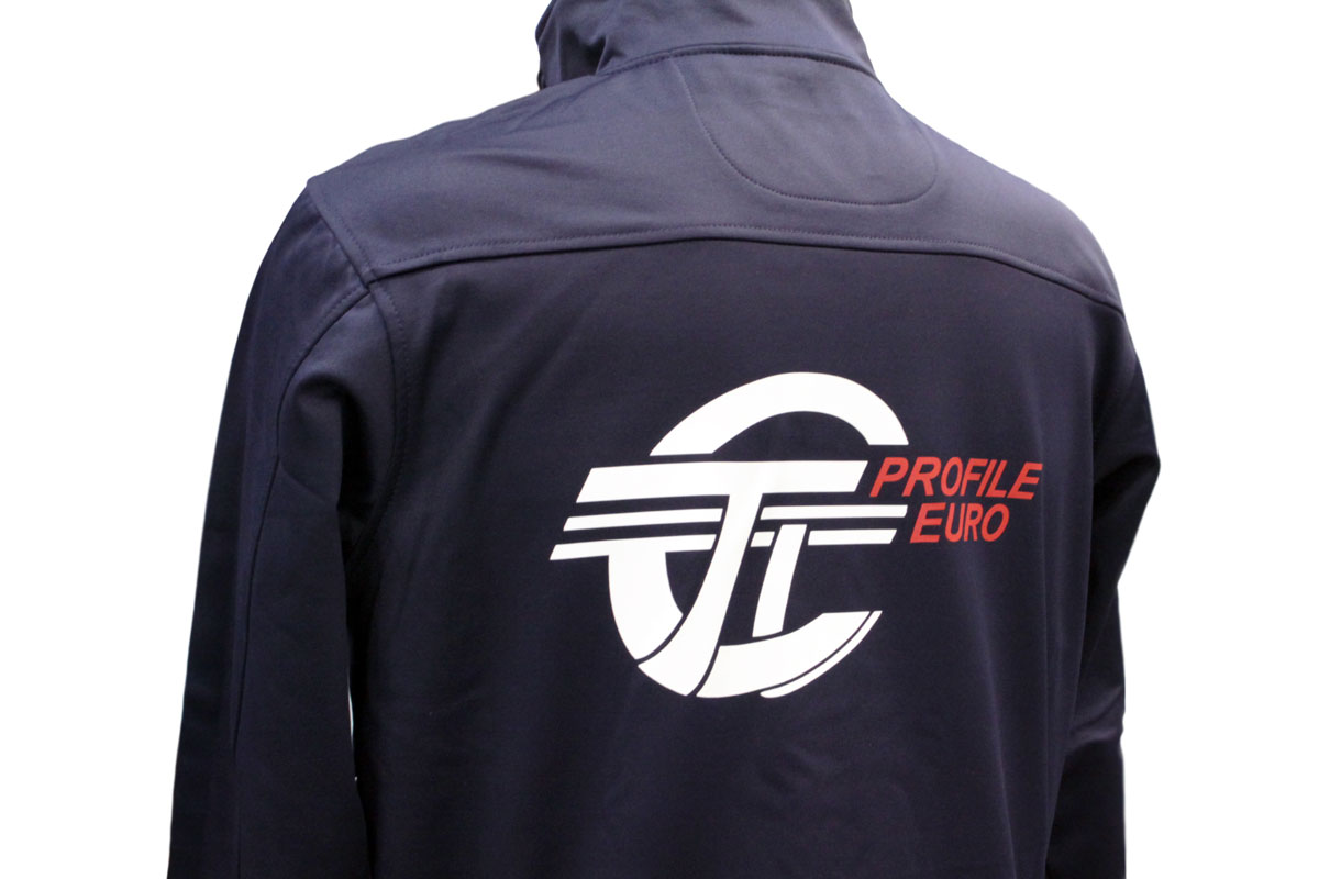 Куртка ACODE с логотипом компании ПРОФИЛЬ ЕВРО, спина