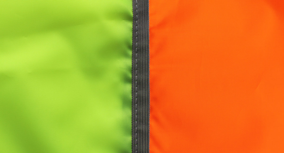 Образцы ткани Оксфорд применяемые для изготовления сигнальных жилетов