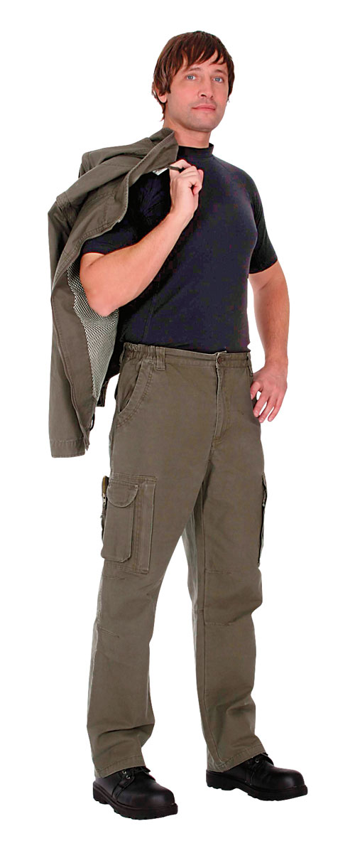 Фотография комплекта УКАРИ рабочих брюк и универсальной куртки два в одном