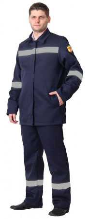 Костюм "Сфинкс" куртка, брюки (450-450 гр/кв.м). Уменьшенная фотография.