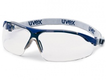 Открытые защитные очки на резинке Uvex i-vo 9160-120. Уменьшенная фотография.