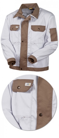 Куртка Маляра белая SWW 471TO1 TenCate. Уменьшенная фотография.