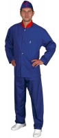 Куртка поварская синяя мод.0176b
