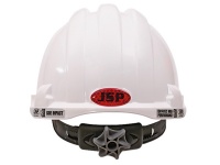 Каска белая повышенной комфортности JSP МК8