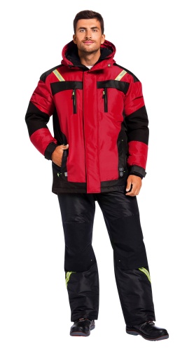 Куртка УРАН красная Зима