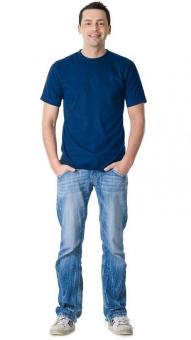 Футболка т.синяя плот. 160 г/кв.м