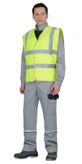Жилет сигнальный "Универсал 400" G лимонный