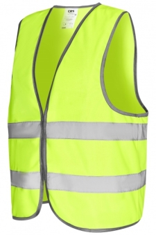 Модель жилета ЭКОНОМ желтого цвета