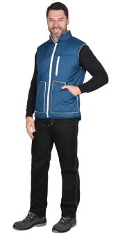 Жилет "СИРИУС-ЕВРОПА" удл. морская волна