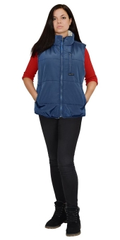 Жилет "SNOW" цв.индиго