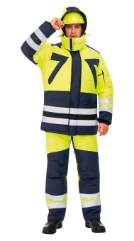 Костюм КВАНТ желтый флуор с тем синим