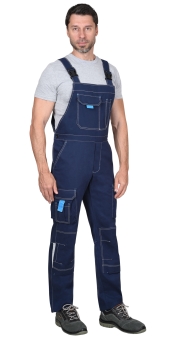 Полукомбинезон "ДЖЕТ" синий с голубым