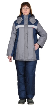 Куртка "ФРИСТАЙЛ" светло серая