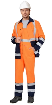 Костюм "Терминал-3-РОСС" п/к оранж