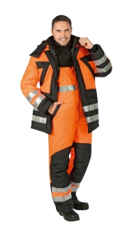 Костюм КВАНТ оранжевый флуор с черным