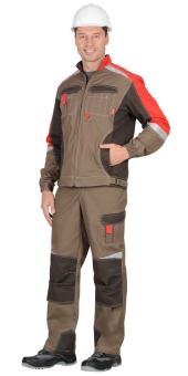 Костюм Фаворит-Мега куртка, п/к Коричневый