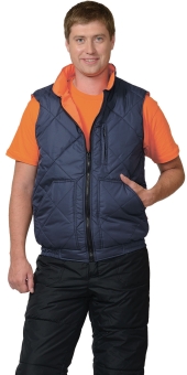 Жилет утепл. "СИРИУС-ЕВРОПА" тёмно-синий