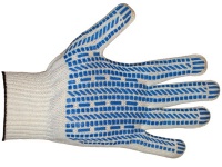 Перчатки ХБ ПВХ Протектор класс 10, 5-ти нитка