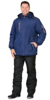 Куртка "АЛЕКС" : зимняя, мужская, цв. т-синий
